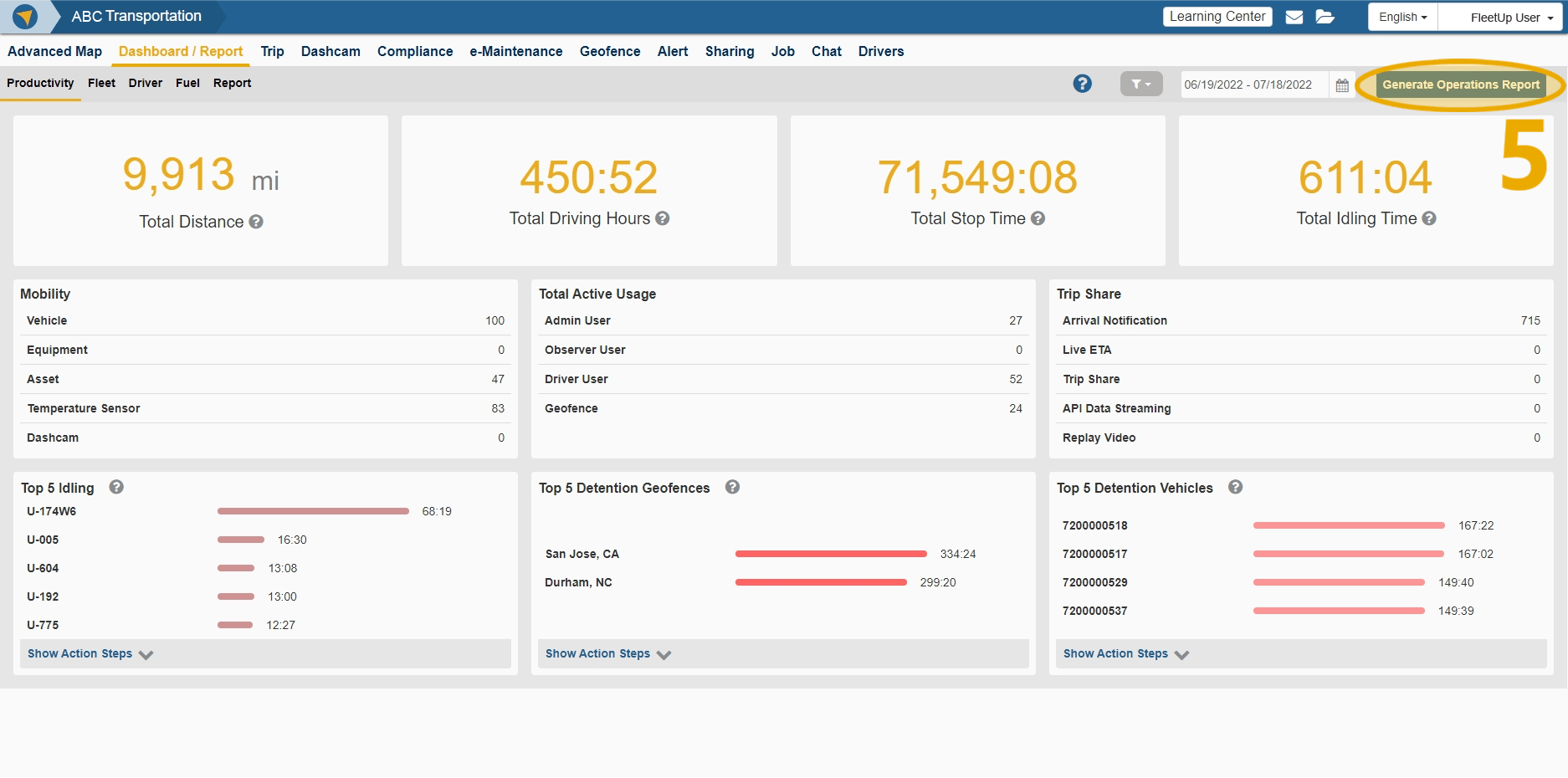 Create a Fuel Analysis Report - FleetUp